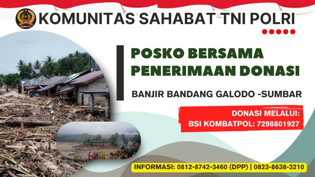 DONASI KORBAN BENCANA BANJIR